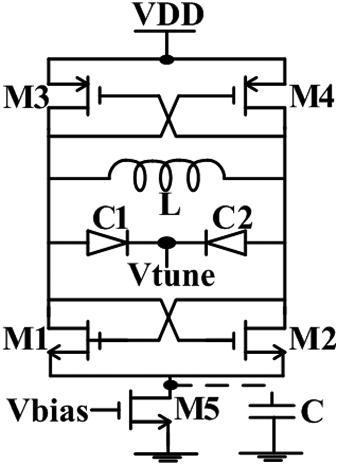 Design Of 5 GHz Low Power CMOS LC VCO Based On Complementary Cross