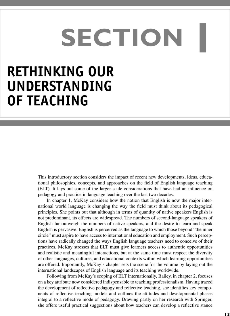 Section Rethinking Our Understanding Of Teaching The Cambridge