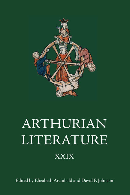 Arthurian Literature XXIX