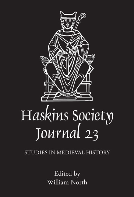 The Haskins Society Journal 23