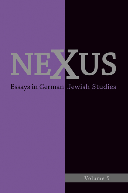 Nexus: Essays in German Jewish Studies, Volume 5