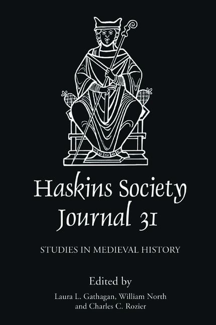 The Haskins Society Journal 31