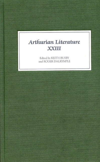 Arthurian Literature XXIII