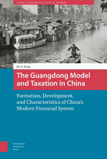 The Guangdong Model and Taxation in China