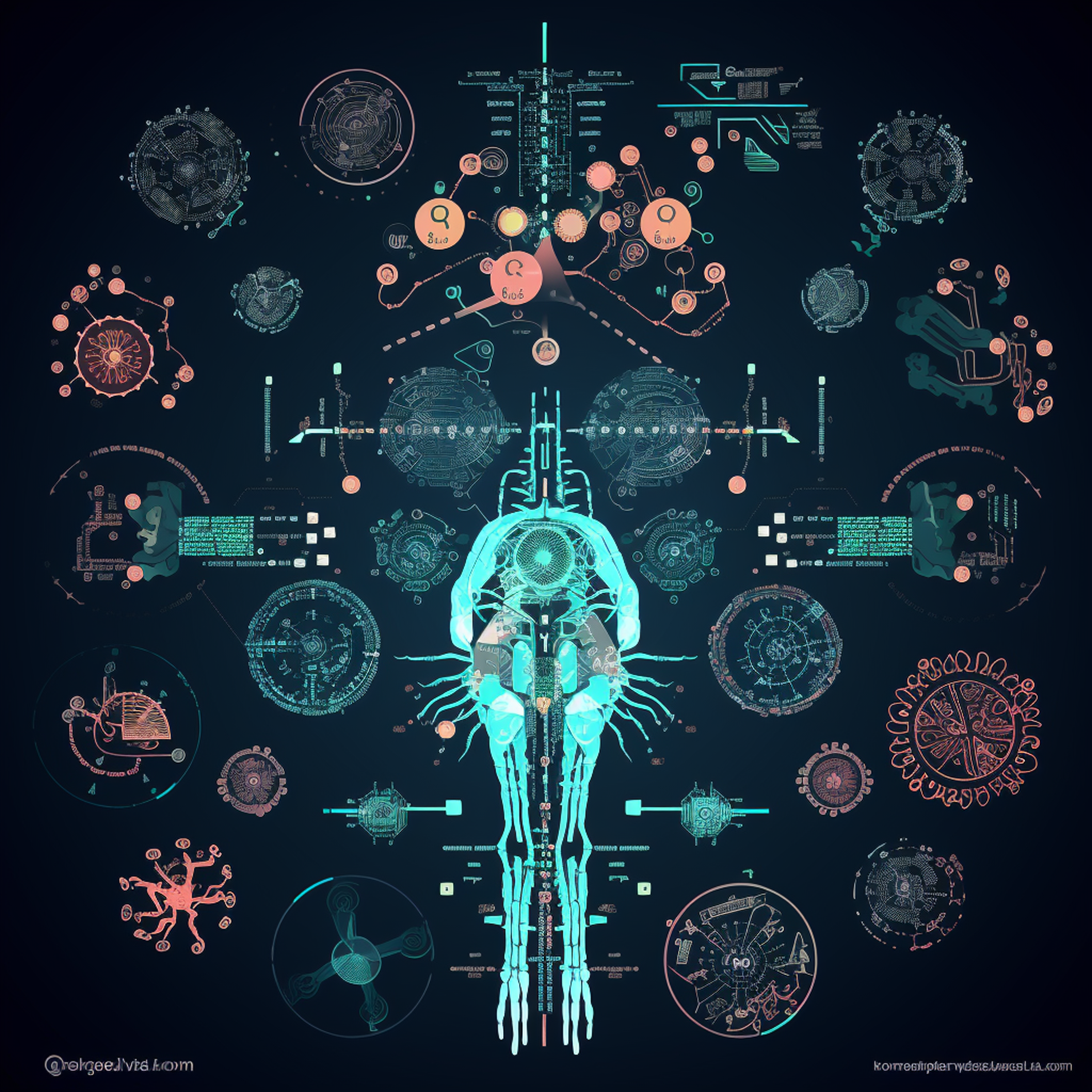 graphical abstract for Can AI design life? - open in full screen