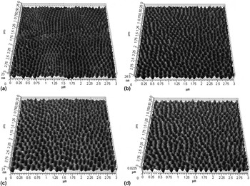 Formation of nanopore arrays on stainless steel surface by