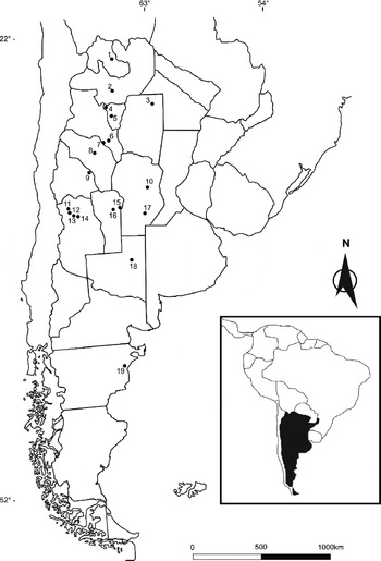 Dichroplus Vittatus Orthoptera Acrididae Follows The Converse To Bergmann S Rule Although Male Morphological Variability Increases With Latitude Bulletin Of Entomological Research Cambridge Core