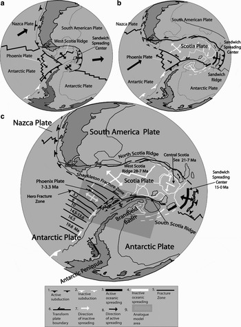 Geotectonic evolution of the Bransfield Basin, Antarctic