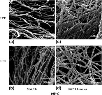 Effect of surface “groove” structure of carbon nanotube bundles on