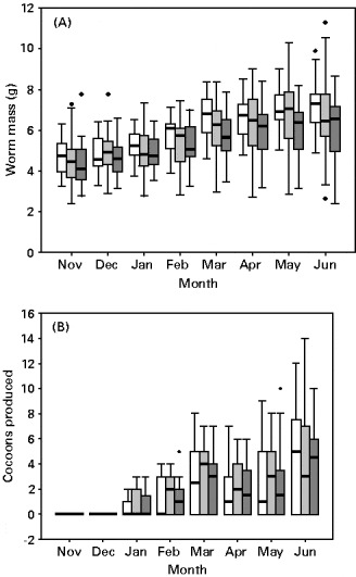 Parasitism and growth in the earthworm Lumbricus terrestris