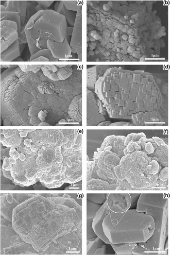 Structural features of core–shell zeolite–zeolite composite and