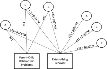 Gene–environment interplay between parent–child relationship problems ...