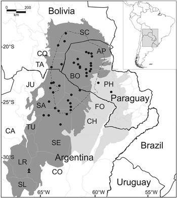 New records of the Endangered Chacoan peccary Catagonus wagneri