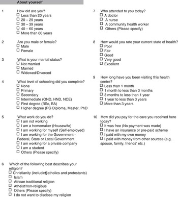 Development and validation of the patient evaluation scale (PES) for ...