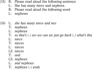 INCIDENTAL FOCUS ON FORM AND SECOND LANGUAGE LEARNING | Studies in