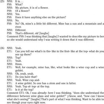 USING STIMULATED RECALL TO INVESTIGATE NATIVE SPEAKER PERCEPTIONS
