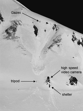 Measurement of snow particle size and velocity in avalanche powder ...