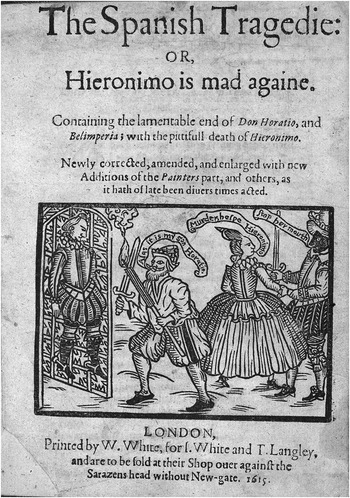 The Theatre Pictured Chapter 7 Stage And Picture In The English Renaissance