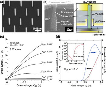 Selective-area growth of III-V nanowires and their applications