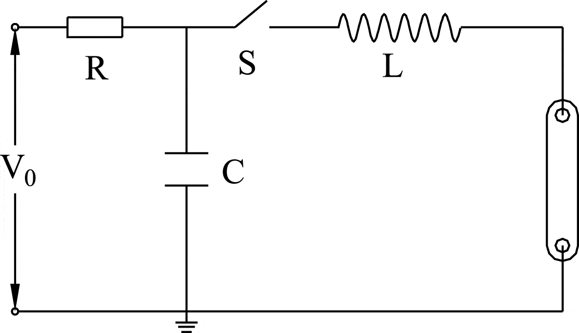 Radiation model of a xenon flash lamp in a laser amplifier pump cavity