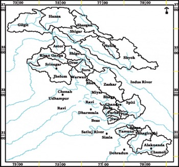 Distribution of seasonal snow cover in central and western Himalaya ...