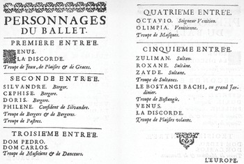 The Rival Muses In The Age Of Campra Part Ii Dance And Drama In French Baroque Opera