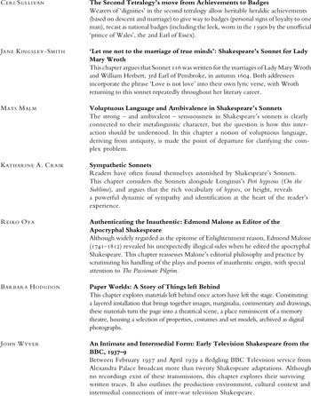 Abstracts Of Articles In Shakespeare Survey 69 Shakespeare Survey Tired with all these, for restful death i cry: abstracts of articles in shakespeare