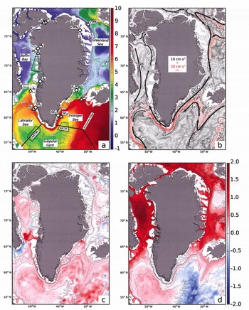 Spreading Of Warm Ocean Waters Around Greenland As A Possible Cause For ...