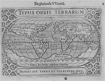 4: Gerard Mercator, World Map (1538), re-engraved by Antonio