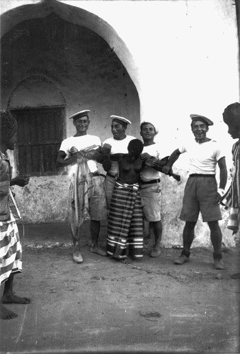 PHOTO MAGNET Ethiopia 1942 Haile Selassie 10 centimes Reproduction 