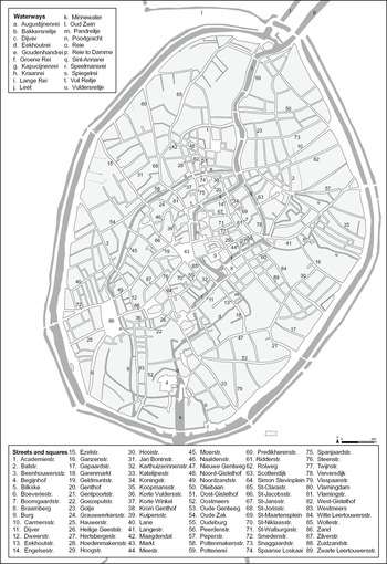 The Urban Landscape Ii C 1275 C 1500 Chapter 5 Medieval Bruges