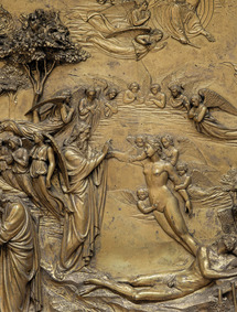 Themosespanel Sculpting The Drama Of Nature Chapter 7 Lorenzo Ghiberti S Gates Of Paradise