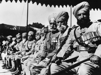 Indian Army Col. Mohver Singh Grewel presents a gift - PICRYL - Public  Domain Media Search Engine Public Domain Search