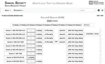 Digitizing Beckett Chapter 1 The New Samuel Beckett Studies Digitizing Beckett Chapter 1 The New Samuel Beckett Studies