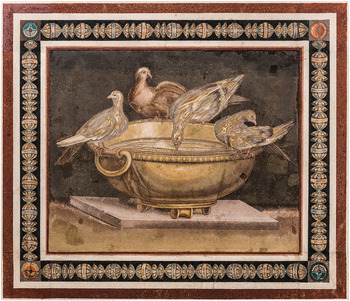 Ekphrasis in Sosos's Unswept Room Mosaic (Chapter Four) - Rhetoric and  Innovation in Hellenistic Art