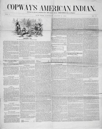Nineteenth-Century American Indian Newspapers and the Construction
