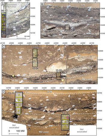Geoarchaeological Investigation Of Occupation Deposits In Blombos Cave In South Africa Indicate Changes In Site Use And Settlement Dynamics In The Southern Cape During Mis 5b 4 Quaternary Research Cambridge Core