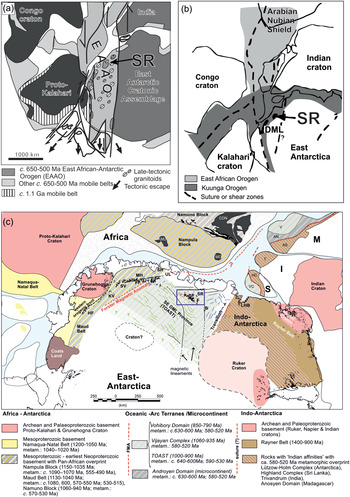 Protracted late Neoproterozic u2013 early Palaeozoic deformation and 