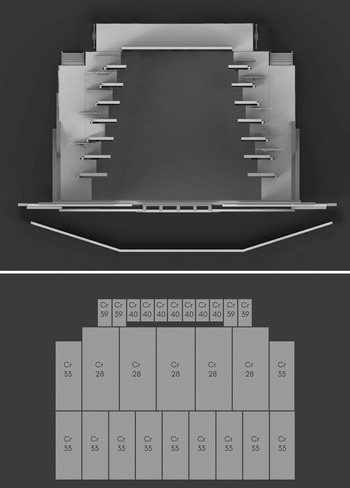 Quadro contemporaneo Cinema Light Box (1 Part) Vertical