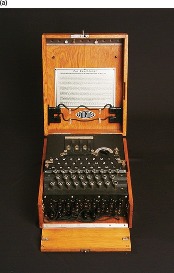 Enigma machine goes on display at The Alan Turing Institute