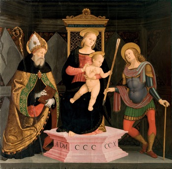 Berto di Giovanni, Eusebio da San Giorgio, and the Società del 1496 (Three)  - Painting in Renaissance Perugia