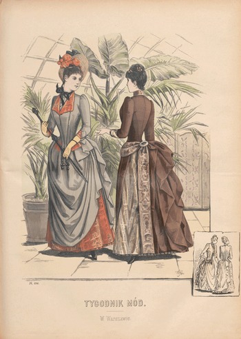 1860s fashion plate January fashions, 1866 France,  Fashion plates,  January fashion, Edwardian fashion