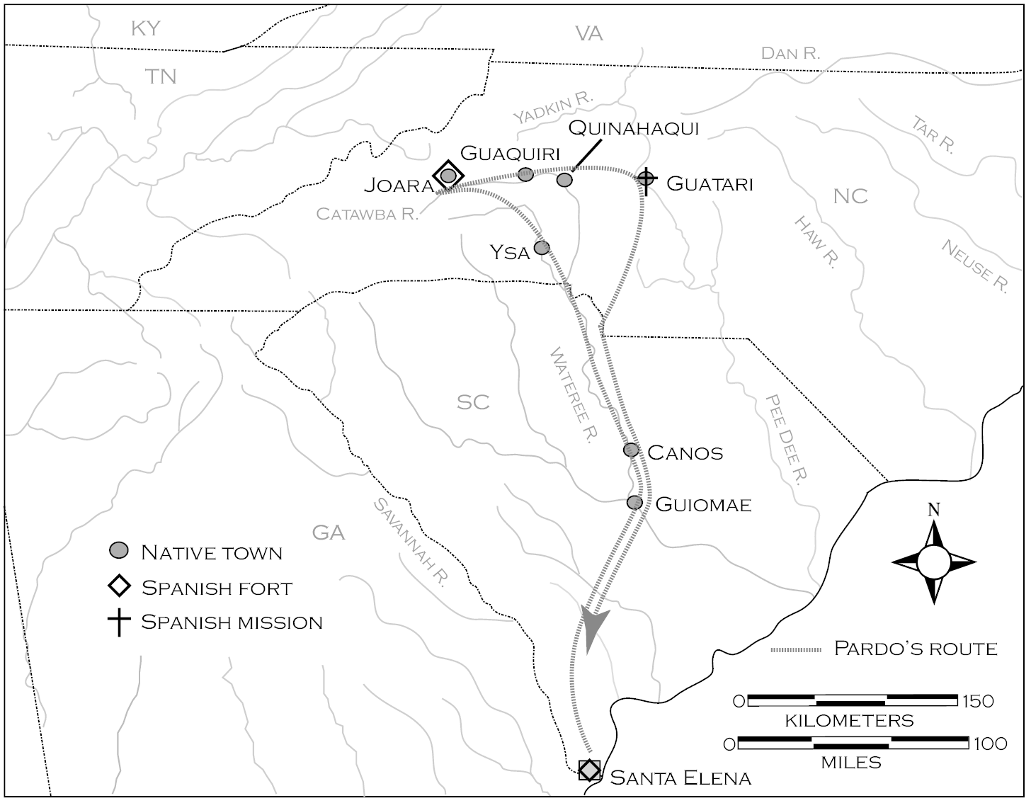 The Quartermaster's List (Chapter 2) - Chiefdoms, Collapse, and Coalescence  in the Early American South, image size:1456x1134