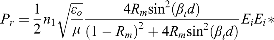 Superposition Of Plane Waves And Applications Chapter 2 Principles Of Optics For Engineers