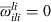 $\overline\omega _{ili}^{li} = 0$