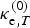 ${\rm \kappa}_{{\rm e}\comma T}^{\lpar 0\rpar }$