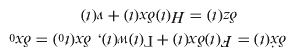 $$\eqalign{\delta \dot x\left( t \right) = & \ F\left( t \right)\delta x\left( t \right) + \Gamma \left( t \right)w\left( t \right),\,\delta x\left( {t_0} \right) = \delta x_0 \cr & \delta z\left( t \right) = H\left( t \right)\delta x\left( t \right) + v\left( t \right)} $$