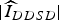 $\vert\widehat{I}_{DDSD}\vert$