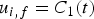 $u_{i\comma f}=C_1 \lpar t\rpar$