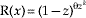 {\rm R}\lpar x\rpar \equals \lpar 1 \minus z\rpar ^{\rmtheta z^{k} }
